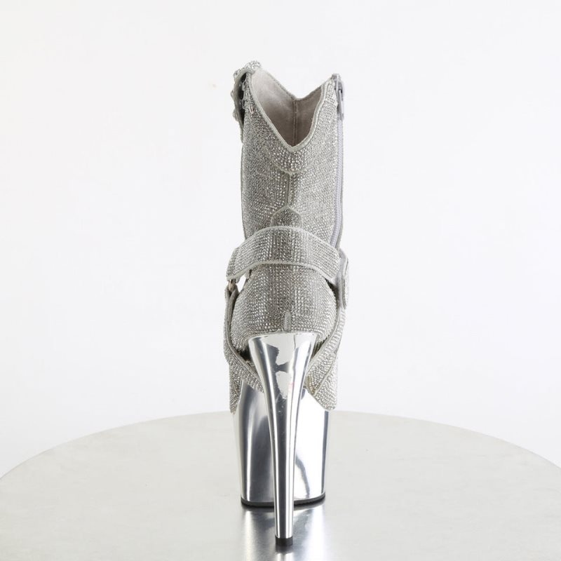 Silver Pleaser Adore-1029CHRS Women's Heels Boots | AU PEIUYTB