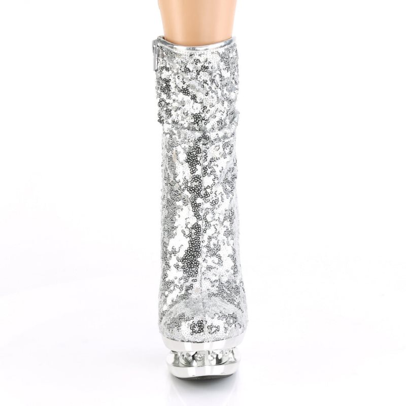 Silver Pleaser Blondie-R-1009 Women's Heels Boots | AU WNTYHIJ