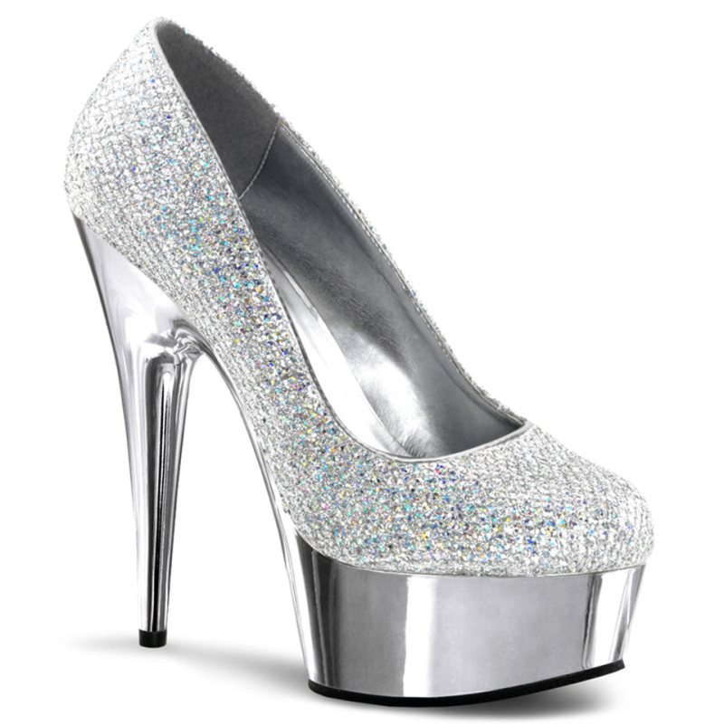 Silver Pleaser Delight-685G Women\'s Pumps | AUSTRALIA CXFMO