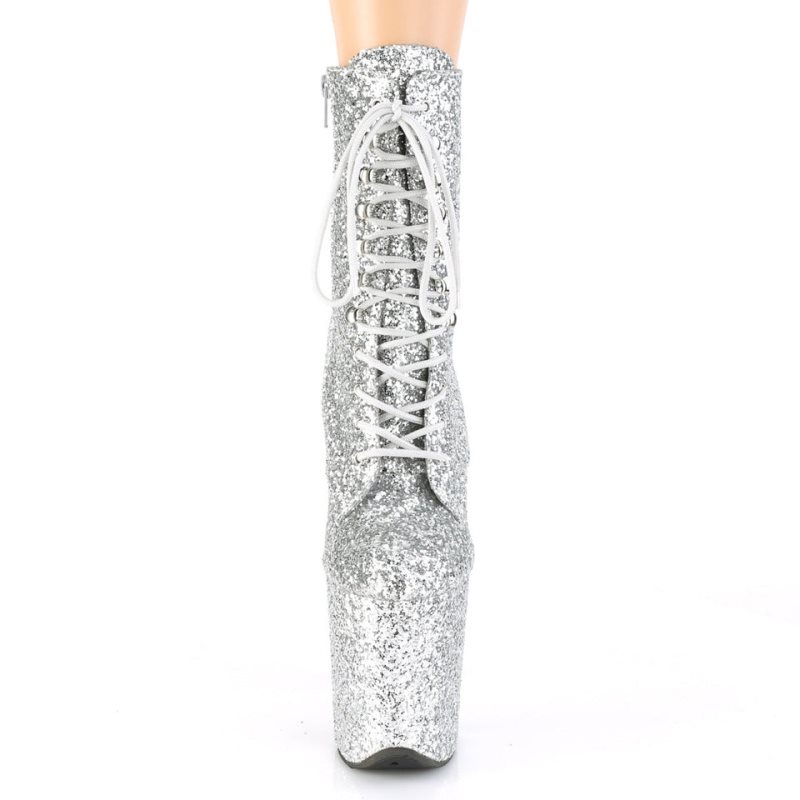 Silver Pleaser Flamingo-1020GWR Women's Heels Boots | AUSTRALIA ISLMF