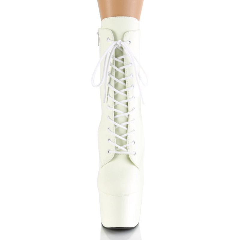 White Pleaser Adore-1020GD Vegan Leather Women's Heels Boots | AU HVTELAK