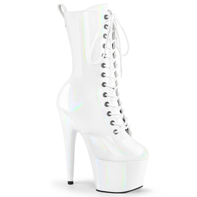 White Pleaser Adore-1040WR-HG Women\'s Heels Boots | AU SQPBIJF