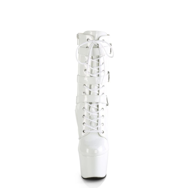 White Pleaser Adore-1043 Women's Heels Boots | AU QKAGUWO