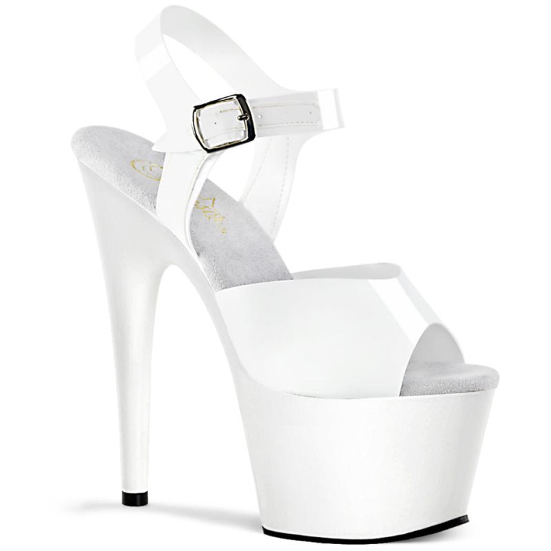 White Pleaser Adore-708N Women\'s Platform Heels Sandals | AUSTRALIA RVTYP