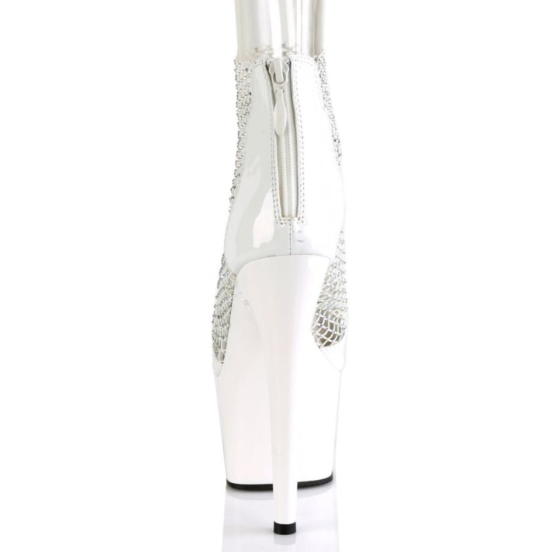 White Pleaser Adore-765RM Women's Platform Heels Sandals | AUSTRALIA PFHEO