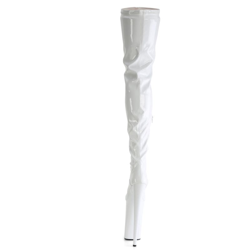 White Pleaser Beyond-4000 Women's Thigh High Boots | AU LGYUTMQ