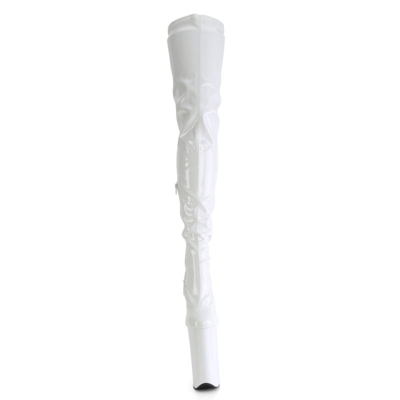 White Pleaser Beyond-4000 Women's Thigh High Boots | AU LGYUTMQ