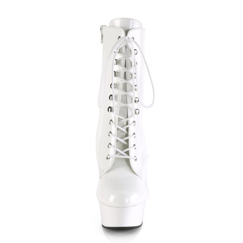 White Pleaser Delight-1020 Women's Heels Boots | AUSTRALIA GPFMR