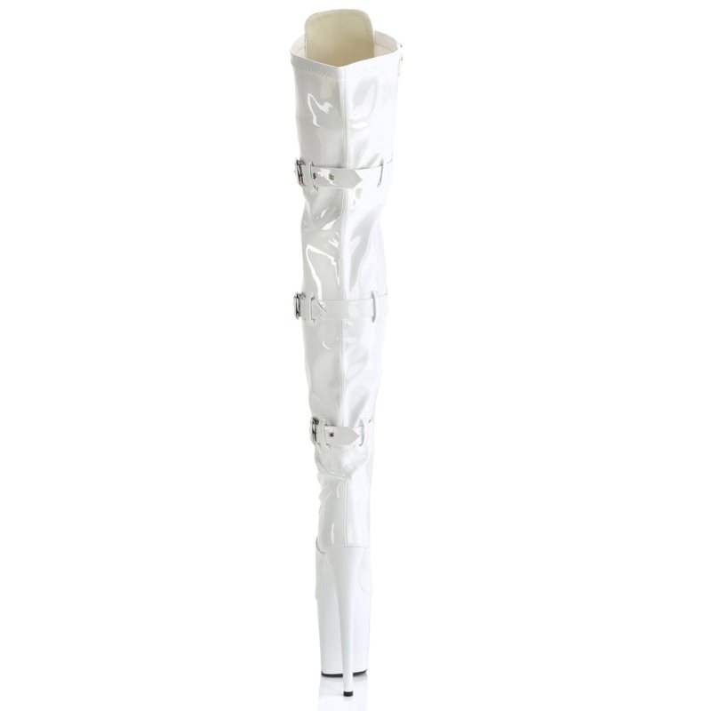 White Pleaser Flamingo-3028 Women's Thigh High Boots | AU NVGTEZP