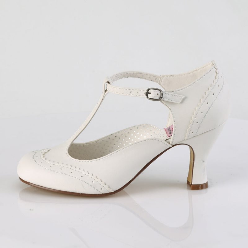 White Pleaser Flapper-26 Women's Pumps | AUSTRALIA IKDZJ