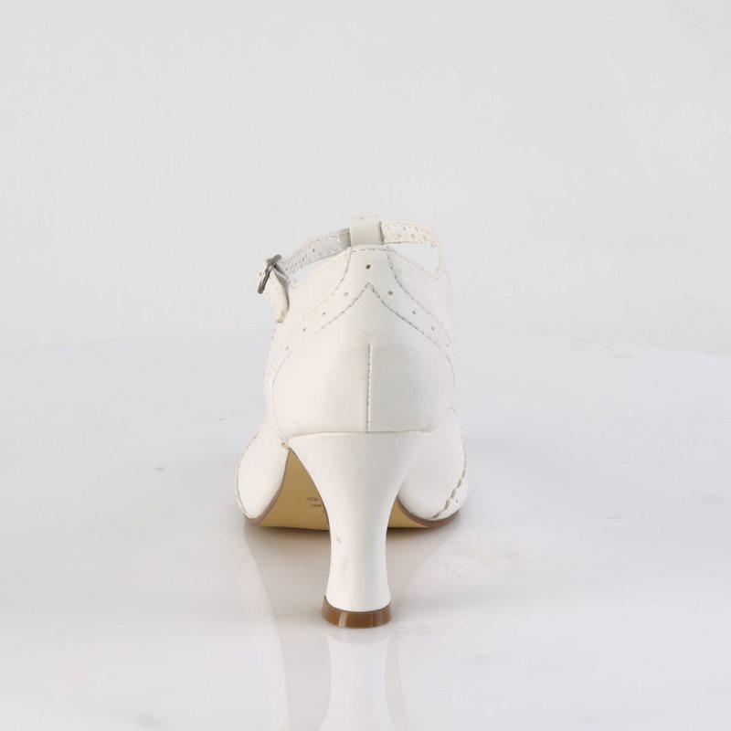 White Pleaser Flapper-26 Women's Pumps | AUSTRALIA IKDZJ