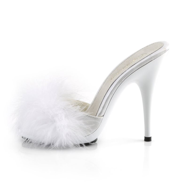 White Pleaser Poise-501F Women's Platform Slides | AUSTRALIA OZSCM