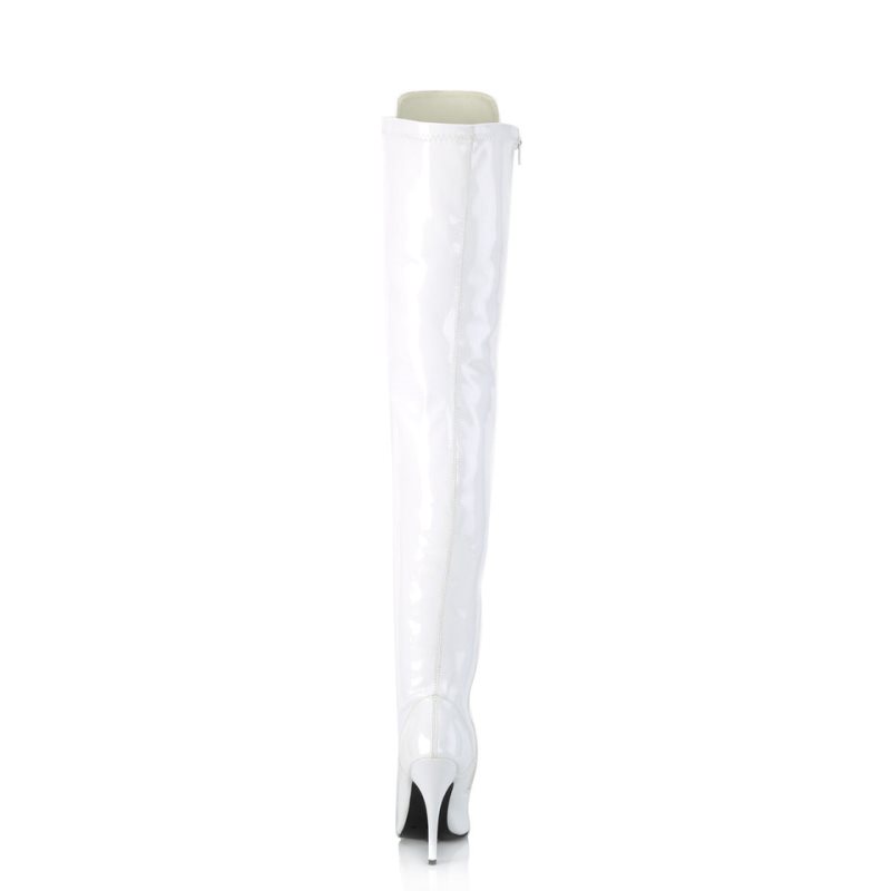 White Pleaser Seduce-3024 Women's Thigh High Boots | AUSTRALIA ONZQJ