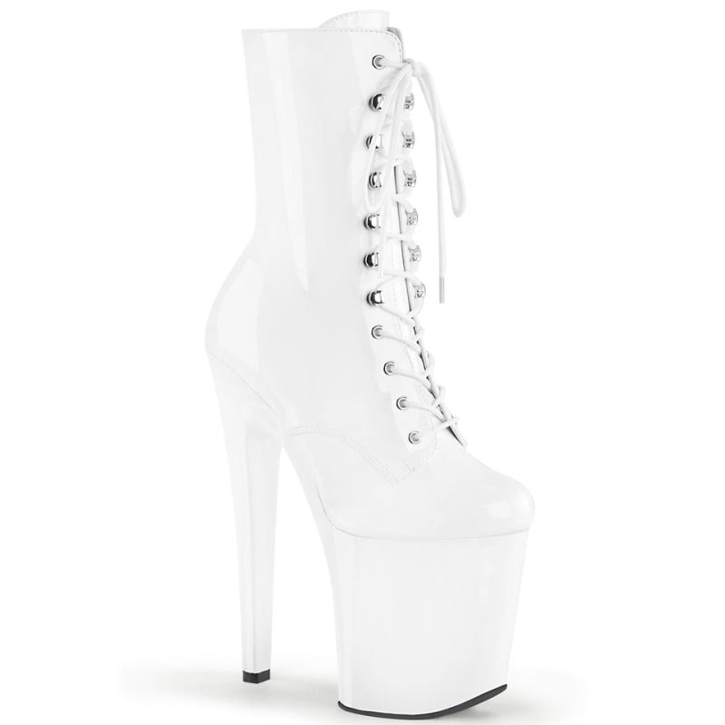 White Pleaser Xtreme-1020 Women\'s Heels Boots | AUSTRALIA GVNLB